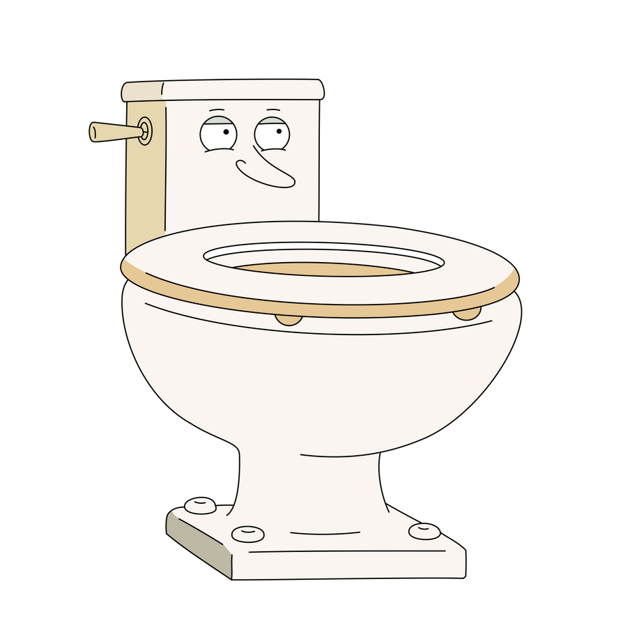 Quagmire Toilet - Render by Linayer327 on DeviantArt