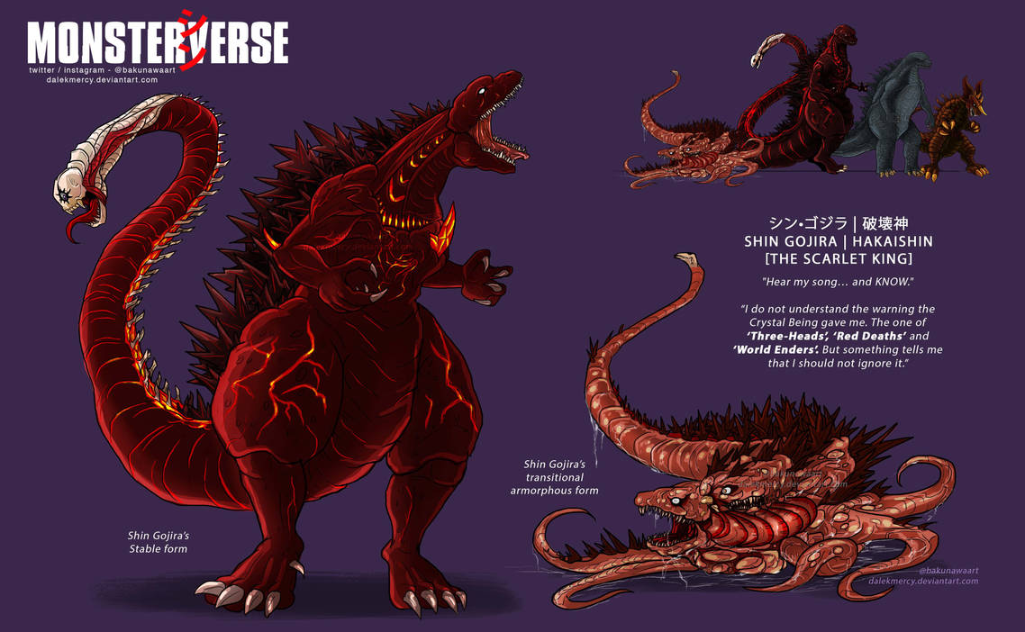 Shin Godzilla Hakaishin ShinMonsterVerse by DalekMercy on DeviantArt