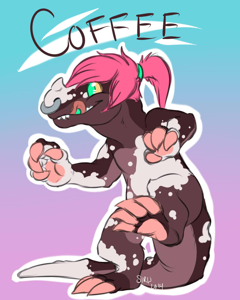 Colored Sketch Trade-Coffee