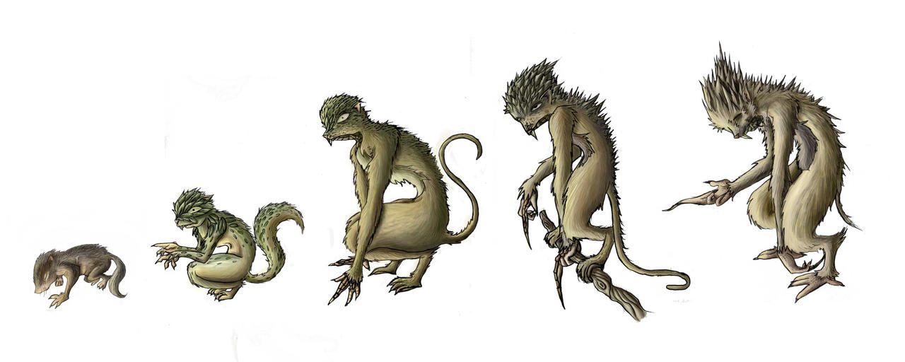 Creature lineup by Redrupeethief on DeviantArt