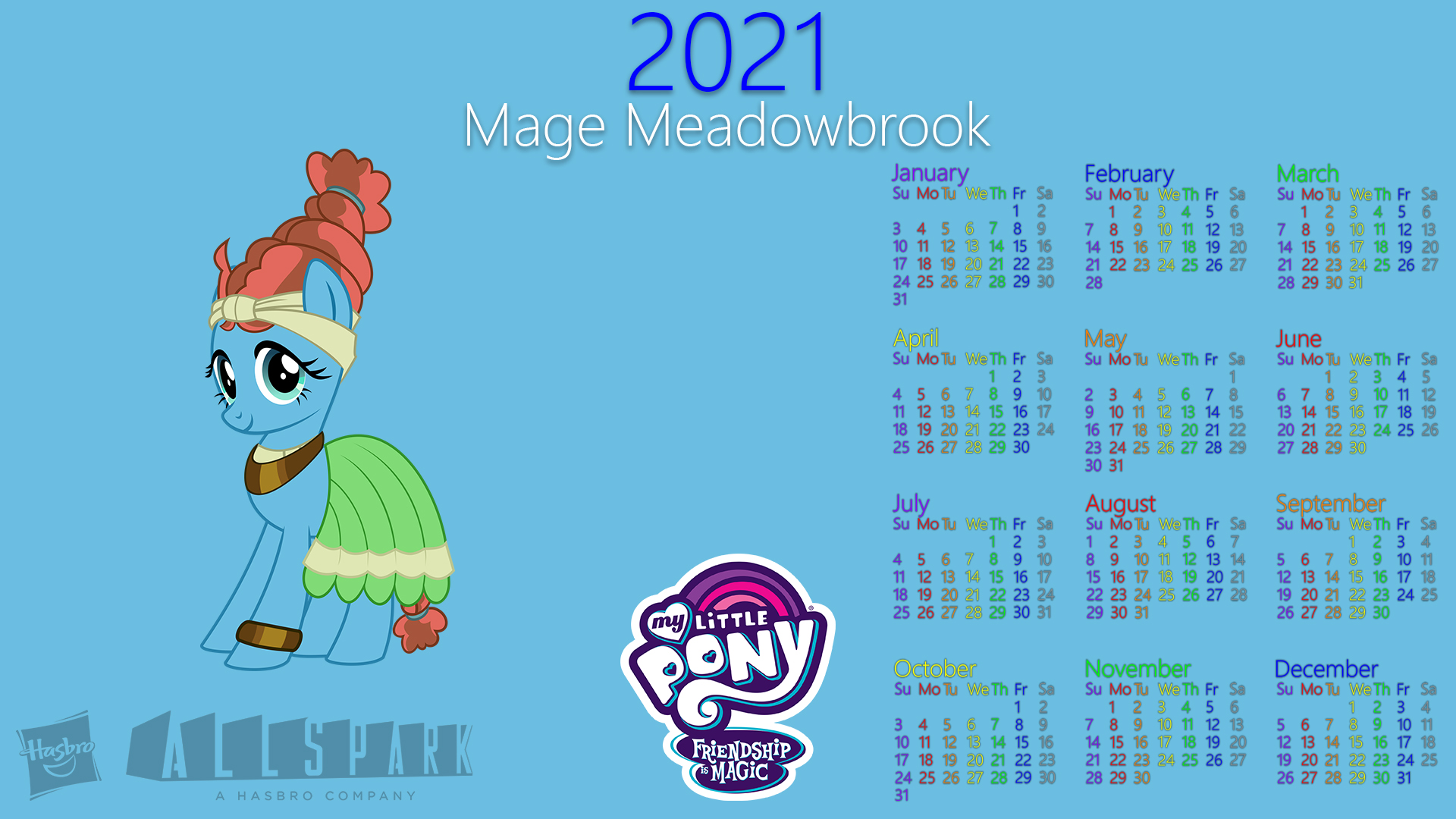 Mage Meadowbrook 2021 Calendar by AllenAcNguyen on DeviantArt