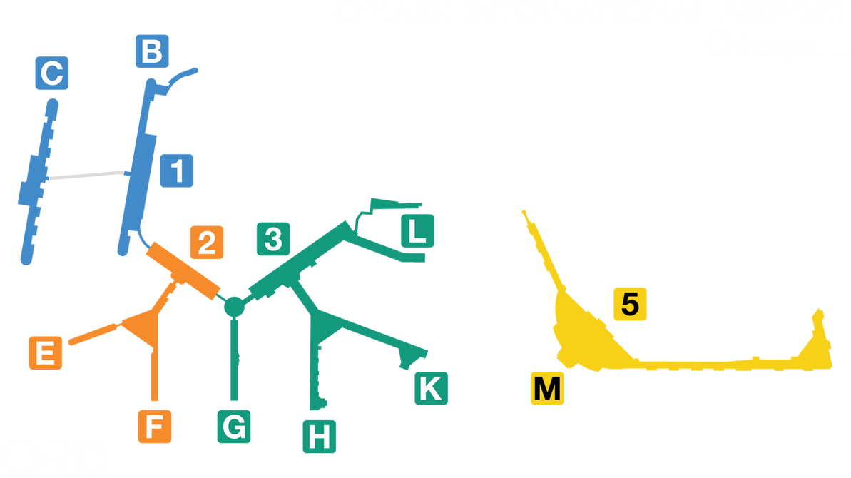 Ord Ats Map.pdf ORD Airport Terminal Map by AllenAcNguyen on DeviantArt