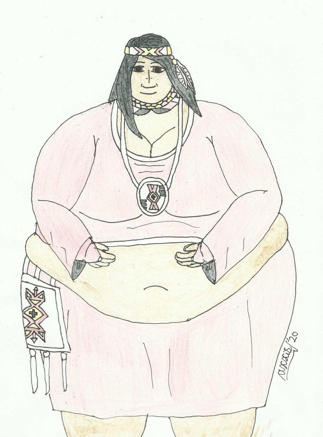 Bbw native american Indian