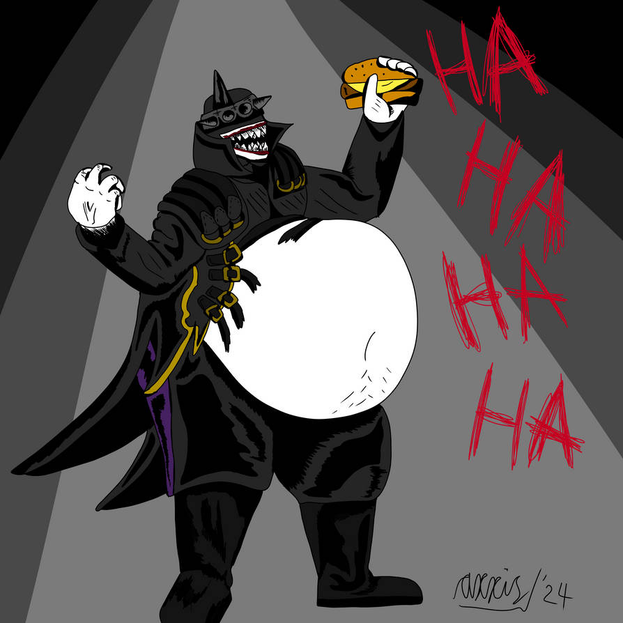Run Batman Fat The Fat Batman Who Laughs by Axxis2020 on DeviantArt
