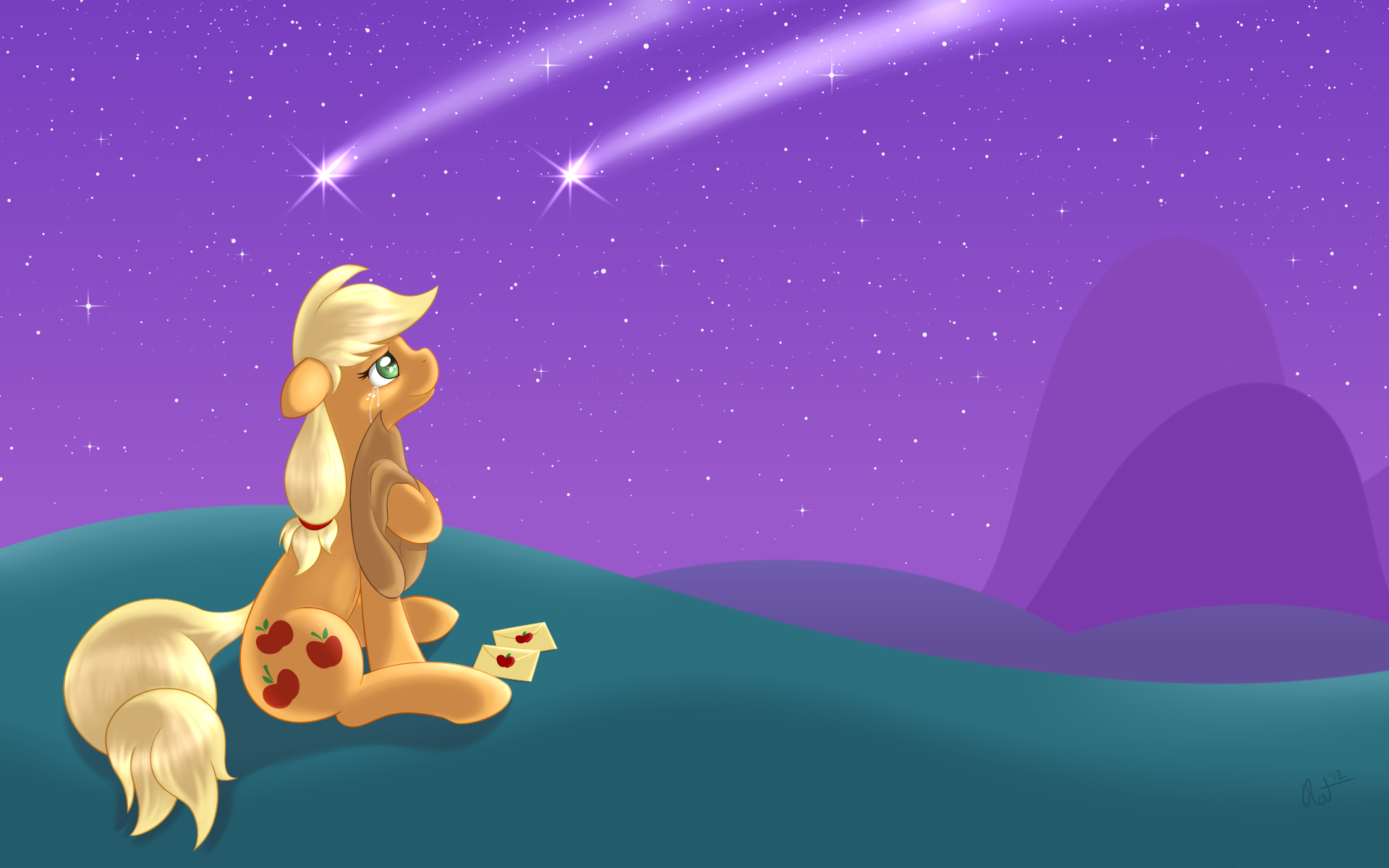 Shooting Stars Wallpaper