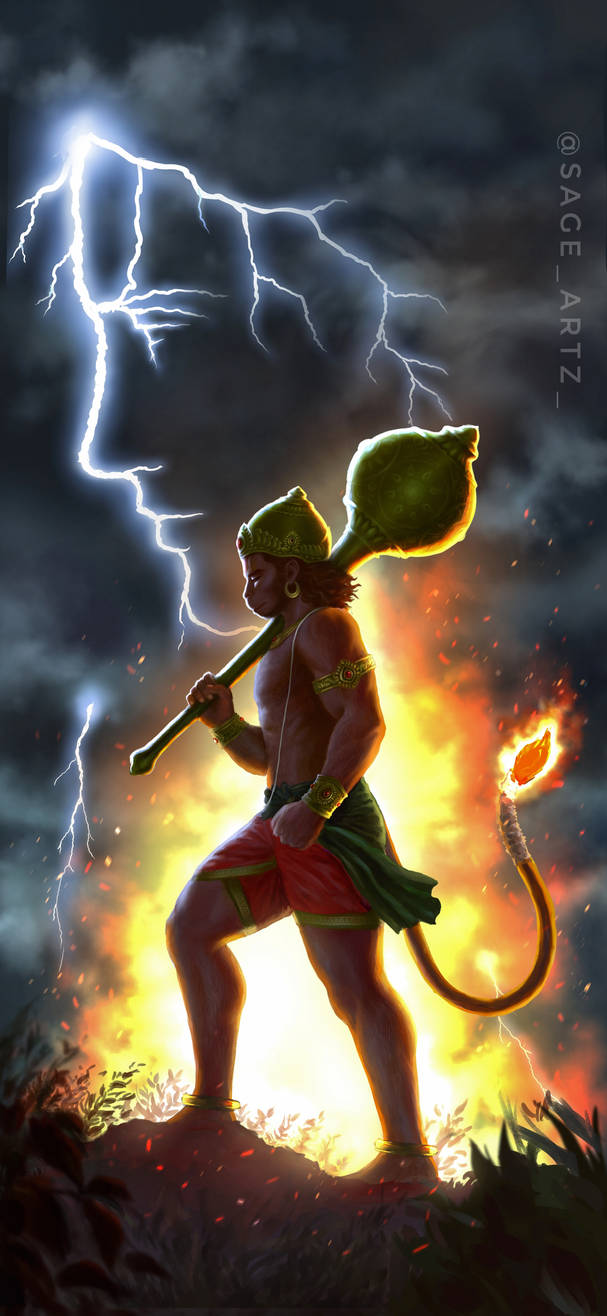 Hanuman by sageartz32 on DeviantArt