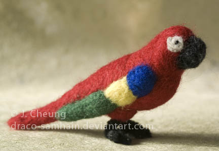 Macaw Plushie- profile