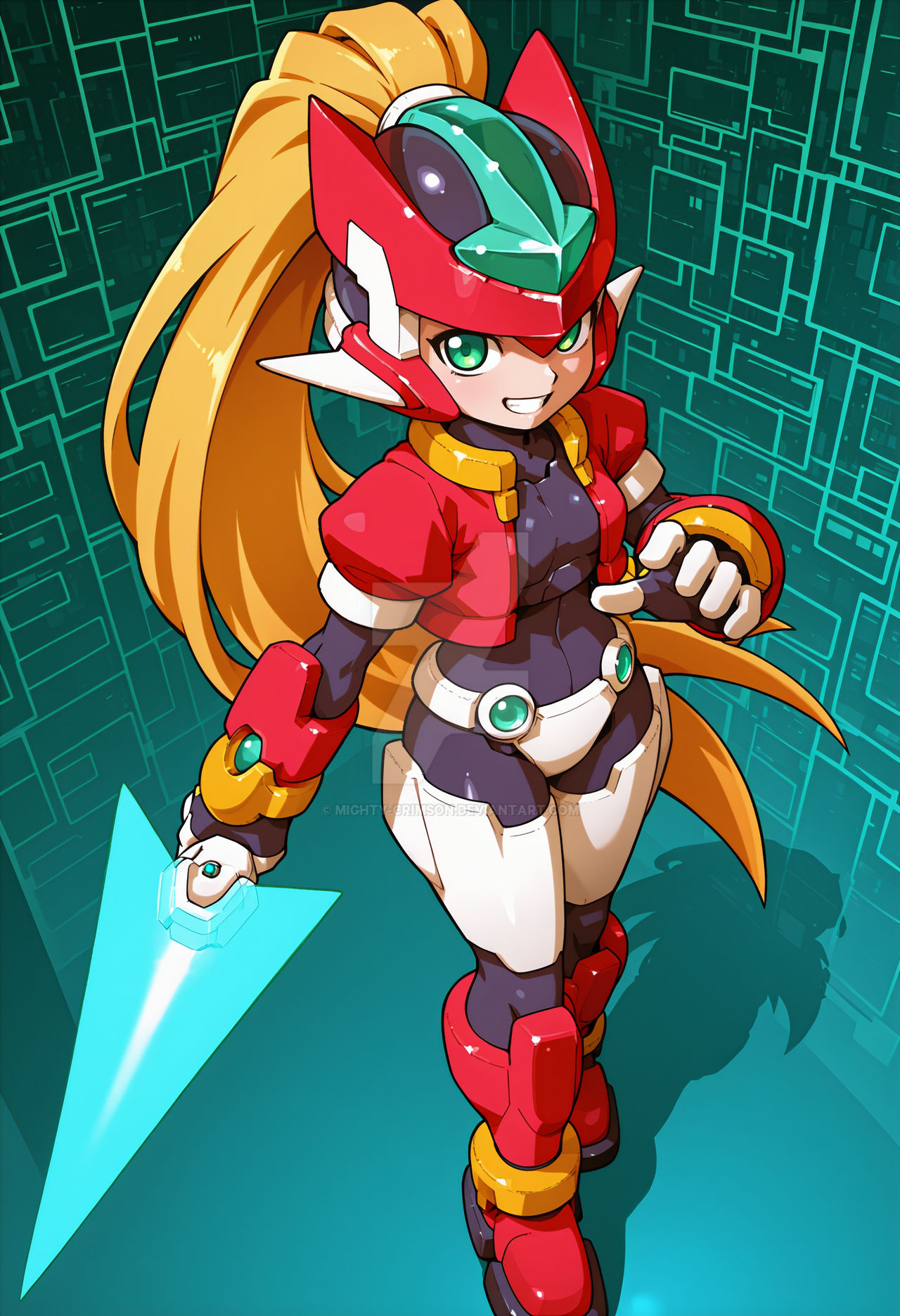 Model Ox Model Zx - Megaman ZX by Mighty-Crimson on DeviantArt