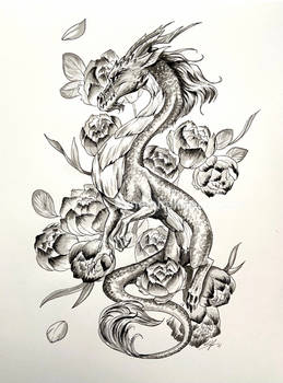 Peony Dragon