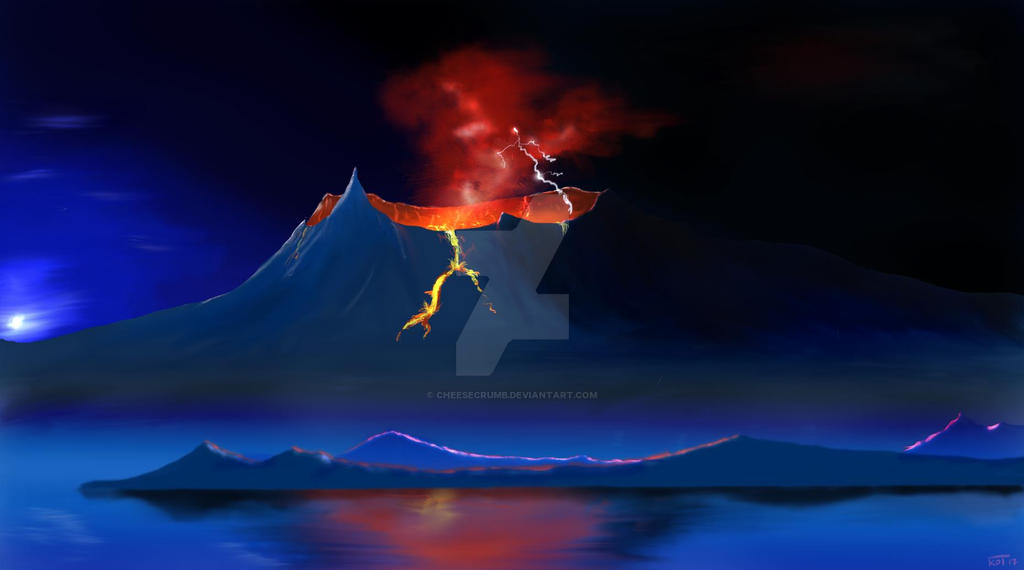 Volcano Deviantart Volcano by Cheesecrumb on DeviantArt