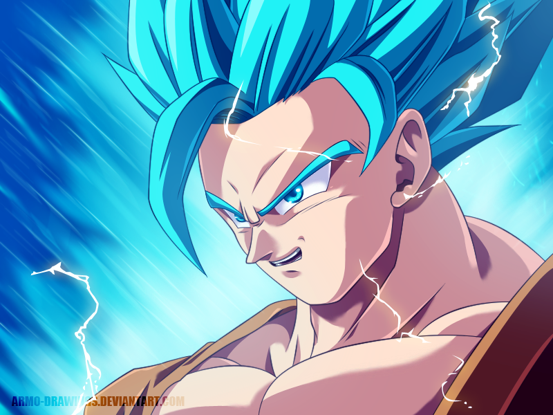 The Super Saiyan God - Goku by icaro382 on DeviantArt