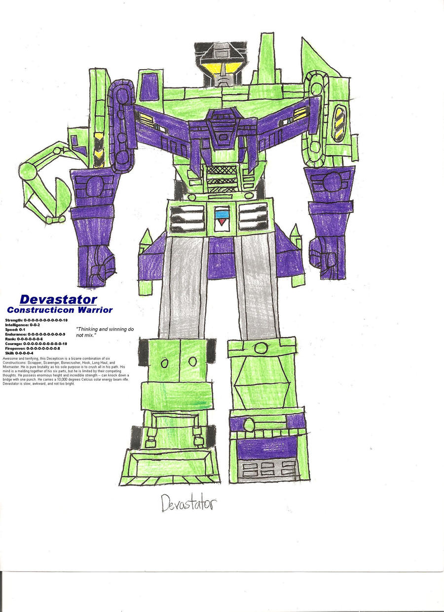 G1 Devastator by zackon7 on DeviantArt