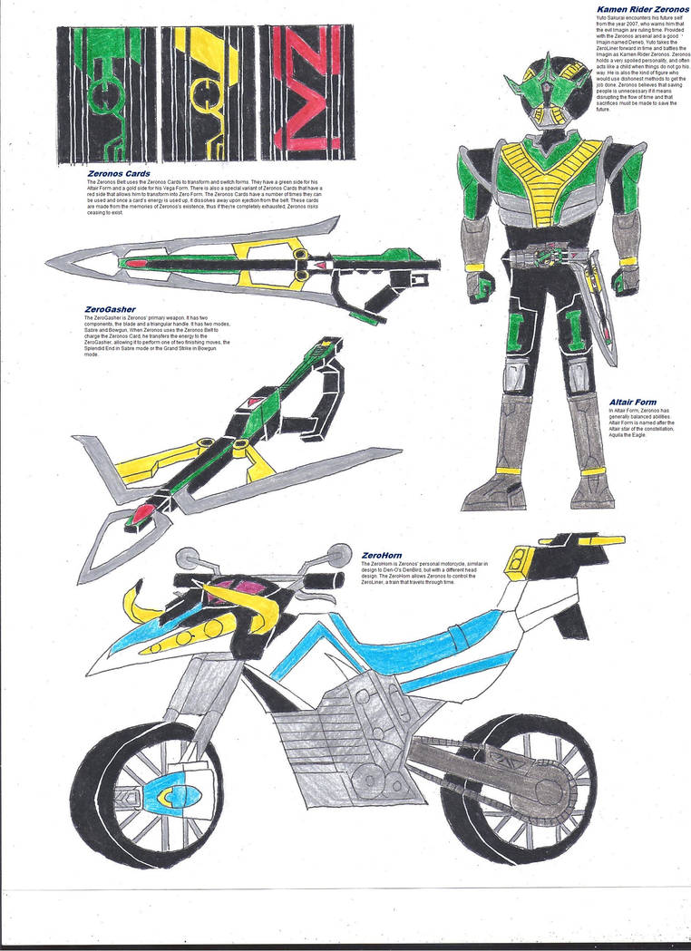 Kamen Rider Zeronos by zackon7 on DeviantArt