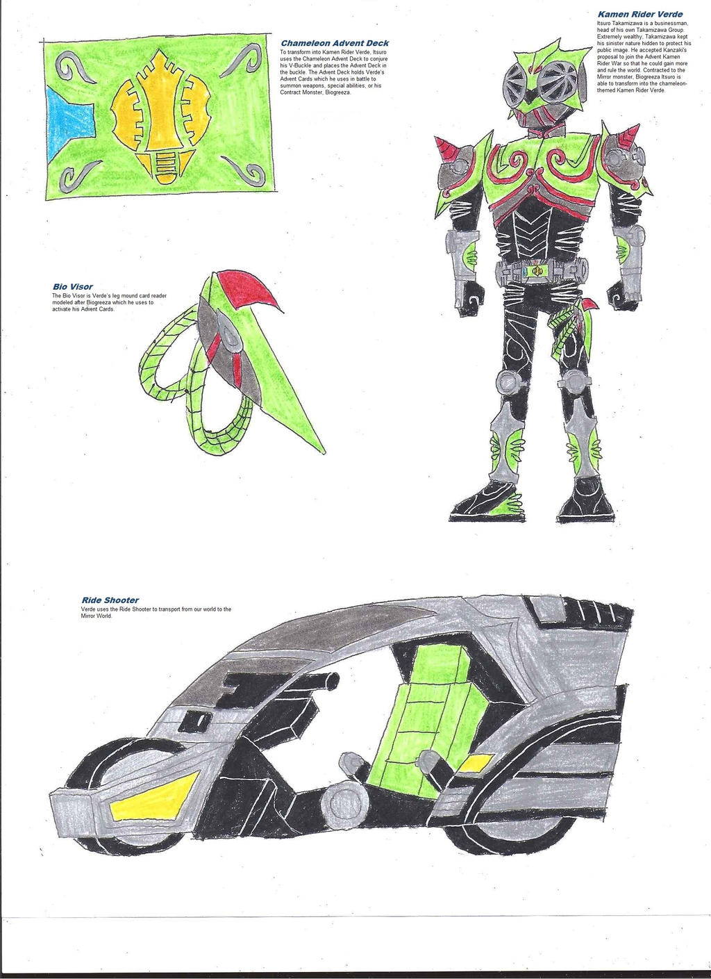 Masked Rider Verde Kamen Rider Verde by zackon7 on DeviantArt