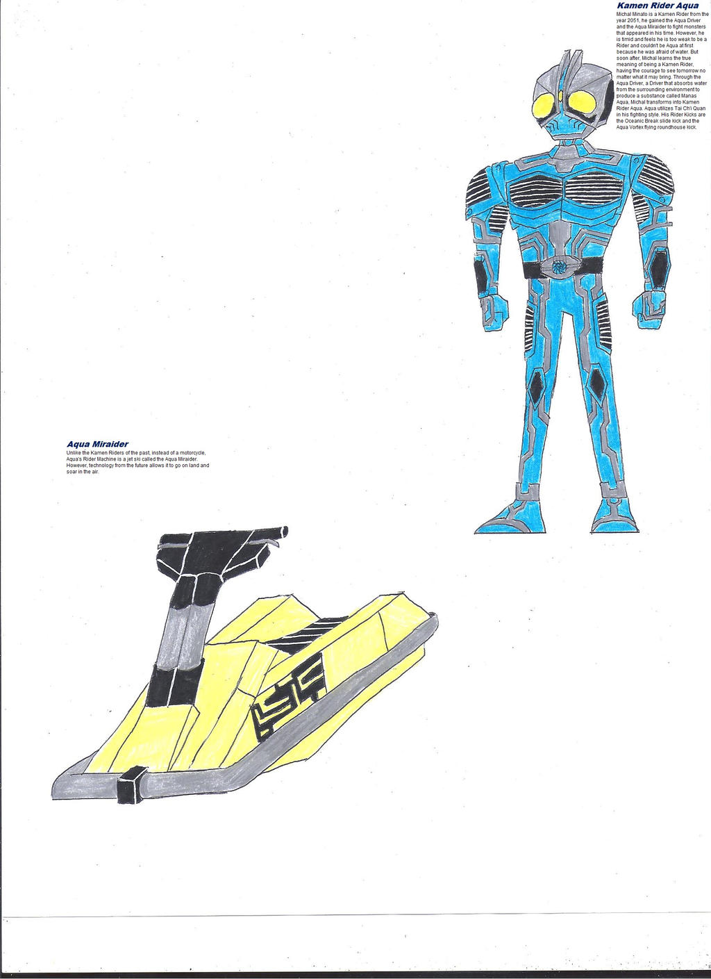 Mask Rider Aqua Kamen Rider Aqua by zackon7 on DeviantArt