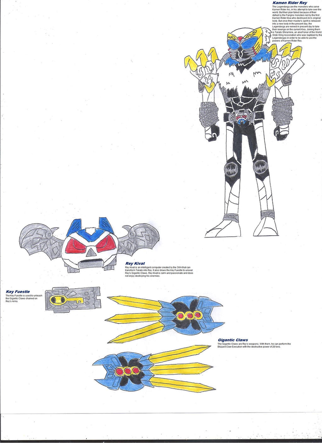 Kamen Rider Rey Kamen Rider Rey by zackon7 on DeviantArt
