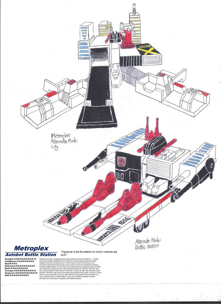 G1 Metroplex Alternate Modes by zackon7 on DeviantArt