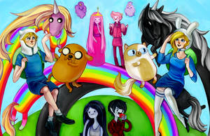 adventure time with errbody