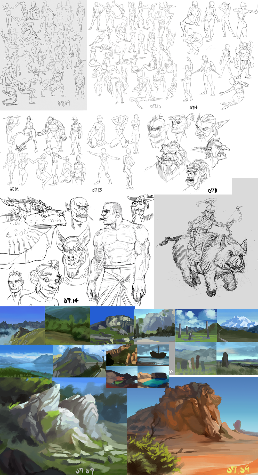 sketchdump july 2