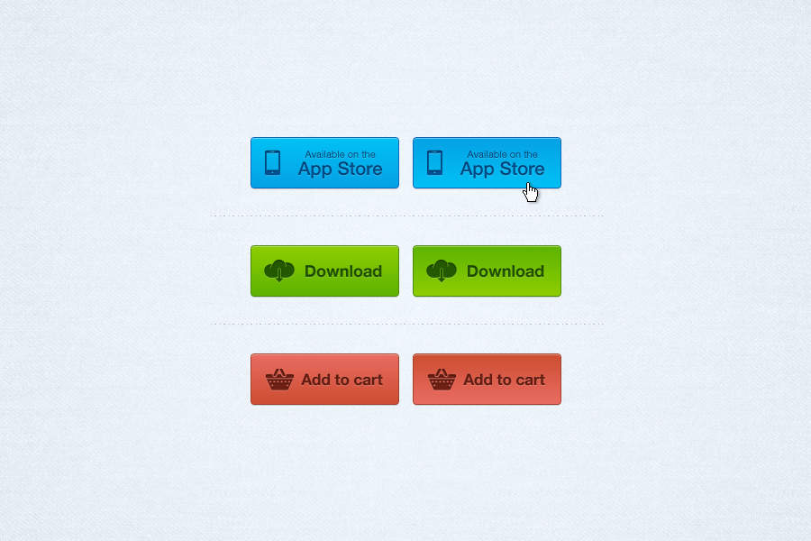 Simple buttons by Shegystudio on DeviantArt
