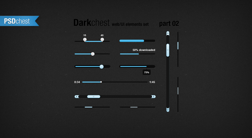 Darkchest part02 - psdchest.com freebie