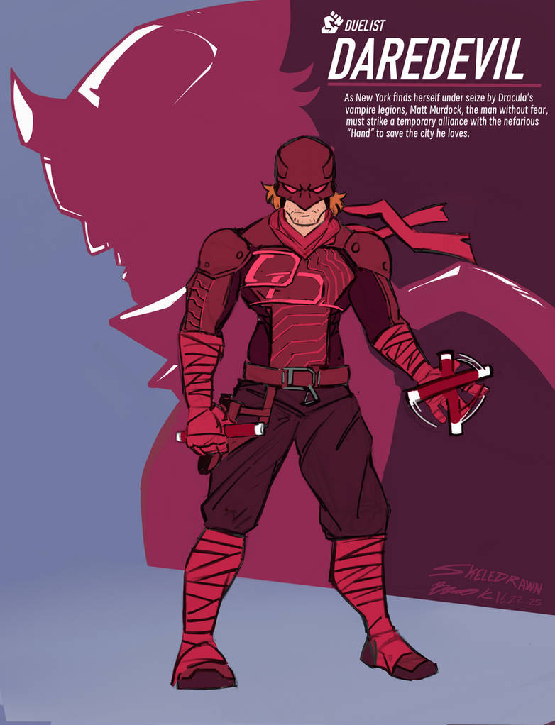 Daredevil - Rivals Concept by Skeledrawn on DeviantArt