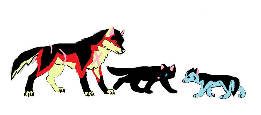 Wolves by pein75 on DeviantArt