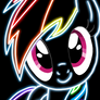 Rainbow Dash Neon 3