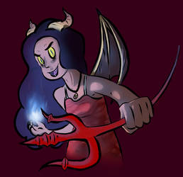 Stevonnie Halloween devil