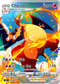 Custom Pokemon Card Charizard