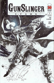 Gunslinger Spawn Sketch Cover