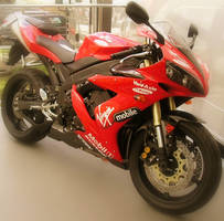 the red superbike