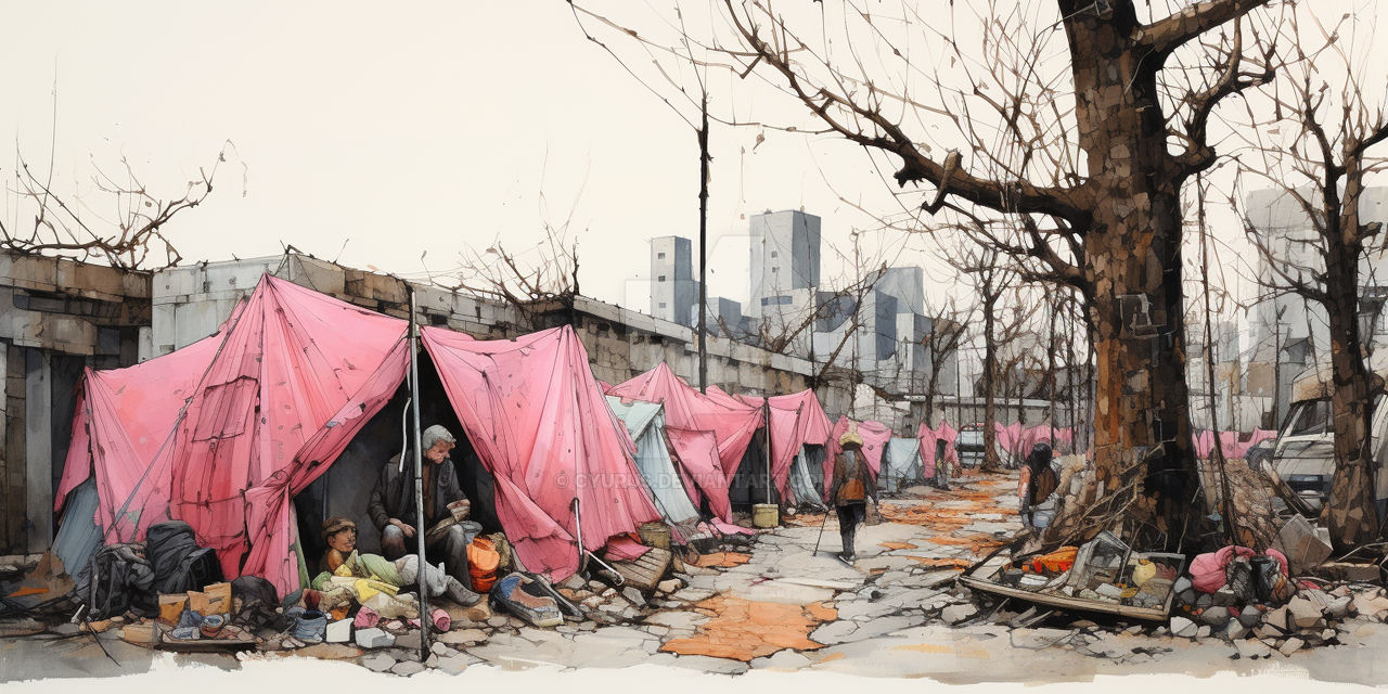 Bearded Homeless Deviantart The Homeless I by Cyurus on DeviantArt