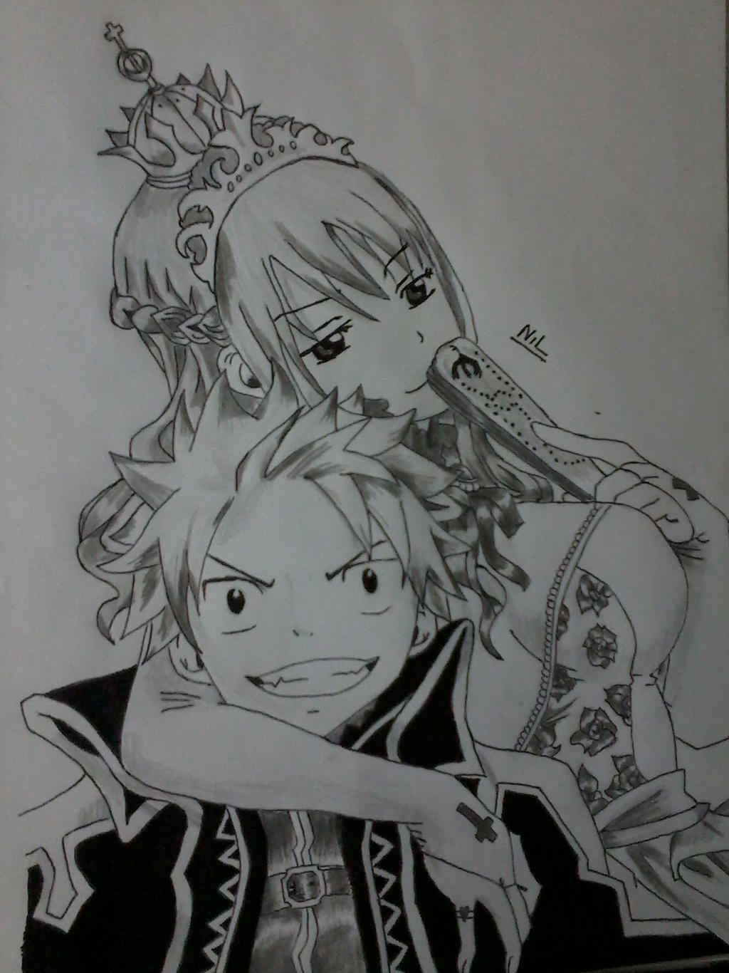 NaLu Drawing By Nilsonpre On DeviantArt