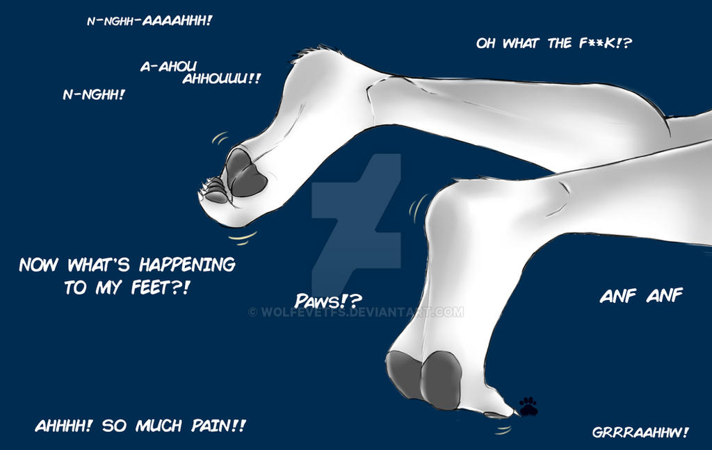 Paws Up Yukis Feet Tf Sketch By Wolfevetfs On Deviantart
