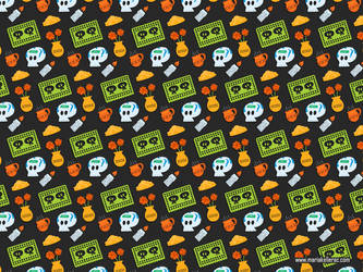 Dia de muertos pattern