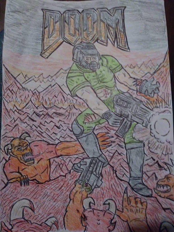 Doom Lifelock Doom Cover Art by StaticTactics on DeviantArt
