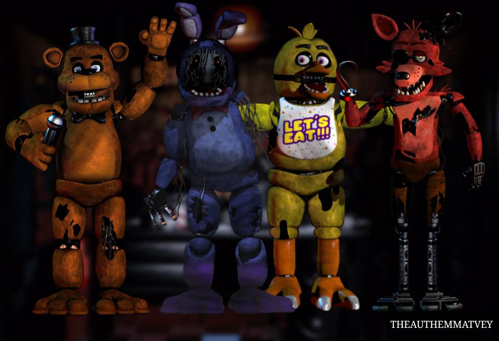 Deare The Withered Animatronics The Originals