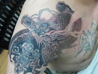 dragon coverup unfinished