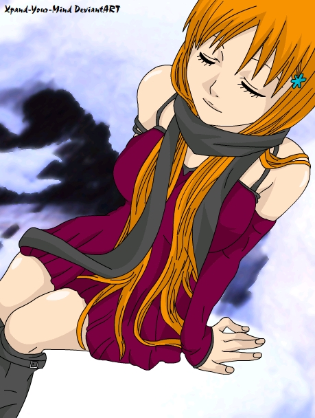 Orihime - Scarf in Snow