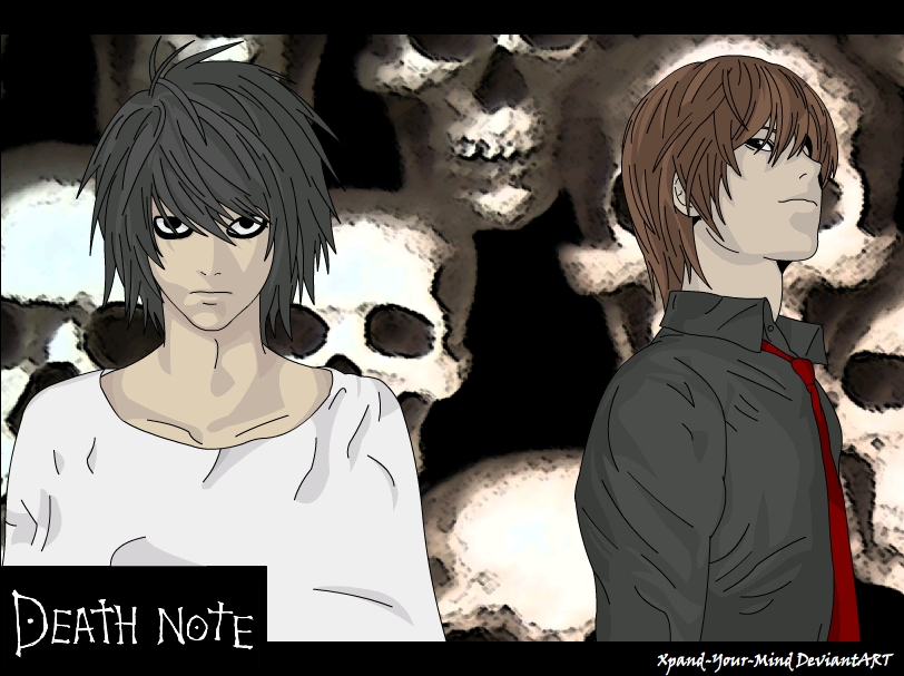Death Note - Dark Skulls by Xpand-Your-Mind on DeviantArt