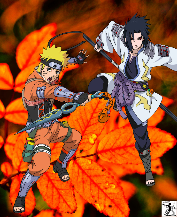 Naruto and Sasuke - Warriors