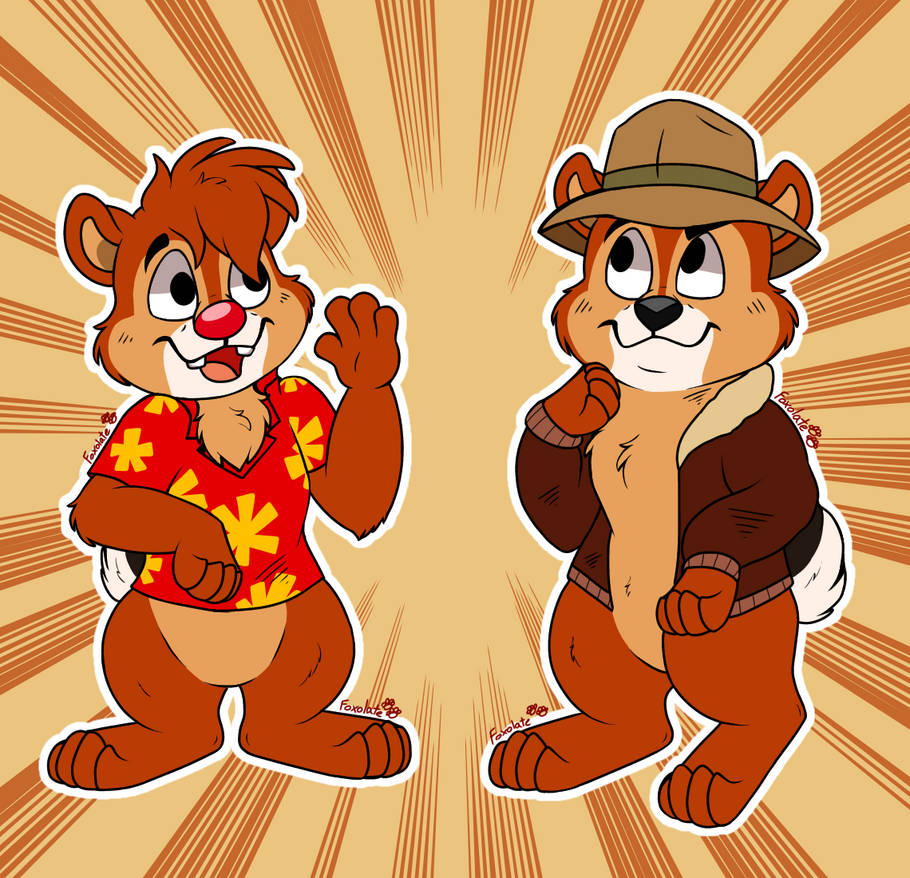 The Rescue Rangers! by FoxolateDraws on DeviantArt
