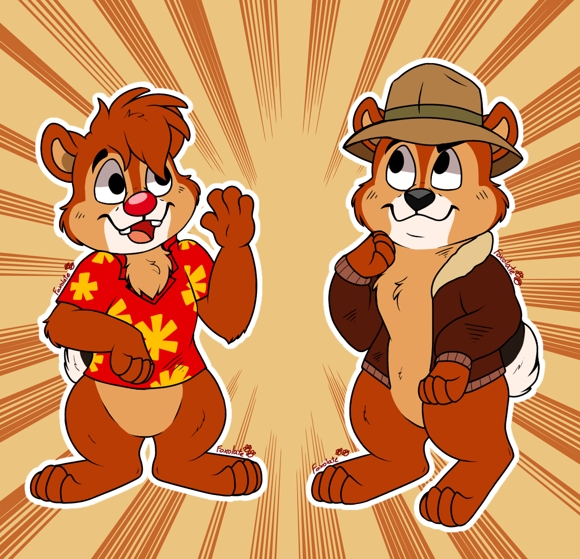The Rescue Rangers! by FoxolateDraws on DeviantArt