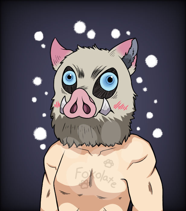 Happy Inosuke! by FoxolateDraws on DeviantArt