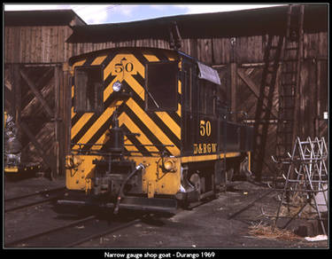 Narrow gauge shop goat