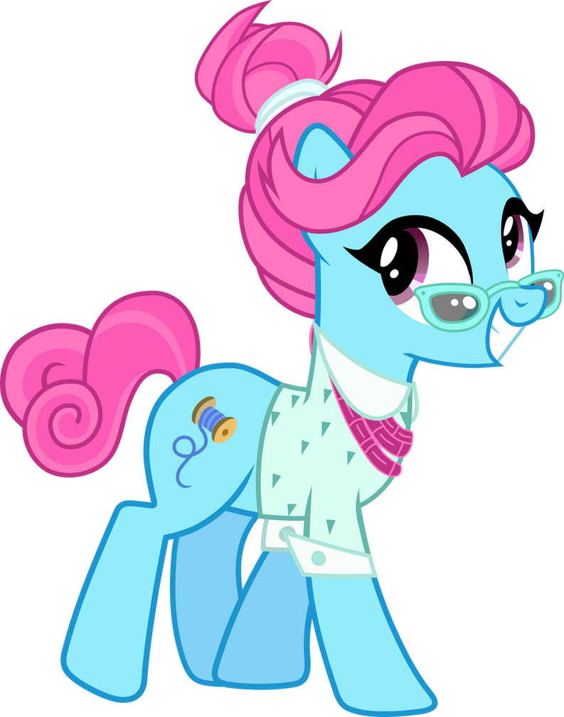 MLP Vector: Blue Bobbin by OutlawQuadrant on DeviantArt