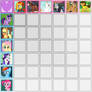 Mane Six F/M Ship Chart (26/36 OPEN)