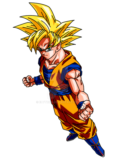  Goku Super Saiyan por ChronoFz en DeviantArt