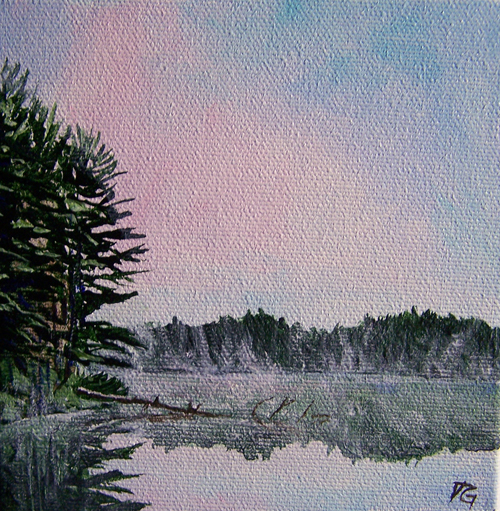 Hint of Pink - Algonquin Park